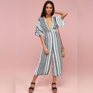 Lulu's Linen Jumpsuit NAVY💙